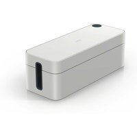 Durable - Kabelbox Cavoline Box l (für 5-fach Steckdosenleiste, mit Gummifüßen, 406 x 139 x 156 mm (b x h x t)) hellgrau, 503010 von Durable