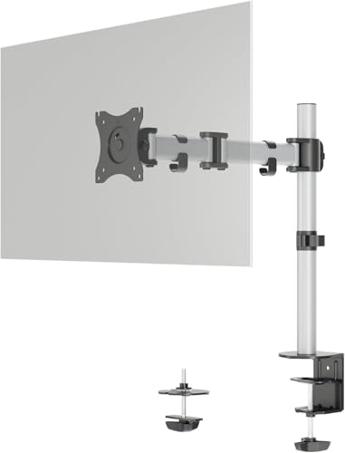 Durable Monitor Halterung Select für 1 Monitor, 360° drehbar, schwenkbar, höhenverstellbar, für VESA Bildschirme bis 27" und 8 kg, silber, 509423 Durable Monitor Halterung Select für 1 Monitor, 360° drehbar, schwenkbar, höhenverstellbar, für VESA Bildschirme bis 27" und 8 kg, silber, 509423 von Durable