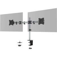 Monitor Halterung select für 2 Monitore, Tischbefestigung, vesa, 360° drehbar, Stufenlos, 509523 - Durable von Durable