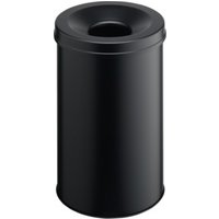 Durable Papierkorb safe rund Schwarz 60l von Durable