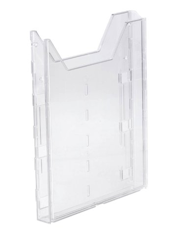 Durable Prospektschale Combiboxx A4 Extension, Erweiterungsmodul für Combiboxx Prospekthalter, transparent, 857919 von Durable