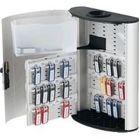 Durable - Schlüsselkasten key box plus 54 - 1968 196823 Anzahl Haken 54 Silber (metallic) von Durable