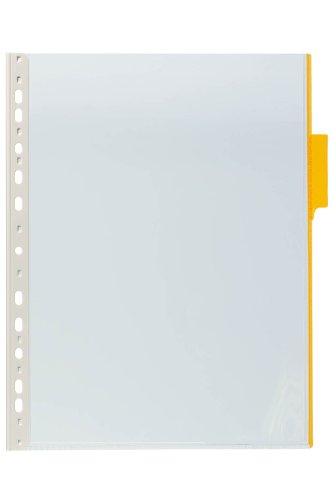 Durable Sichttafel Function Panel A4, Beutel à 5 Stück, gelb, 560704 von Durable