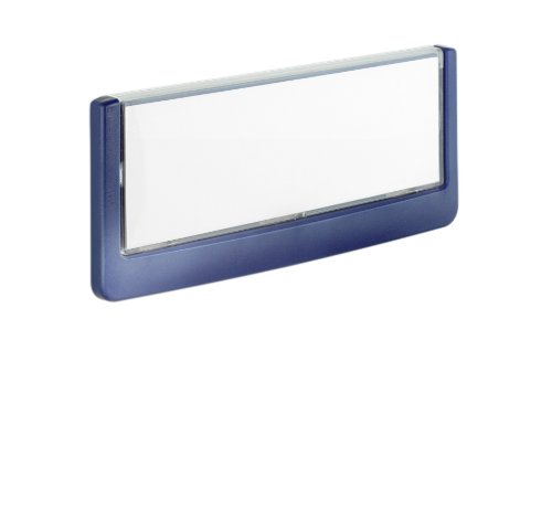 Durable Türschild Click Sign, 149 x 52,5 mm, zum Ankleben oder Anschrauben, dunkelblau, 486007 von Durable