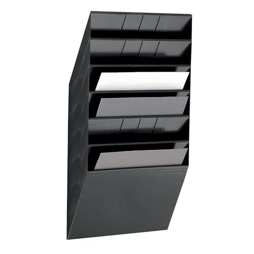 Durable | Wandprospektspender | Querformat | 6 x DIN A4 | VE 2 STK | schwarz Durable | Wandprospektspender | Querformat | 6 x DIN A4 | VE 2 STK | schwarz von Durable