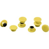 Magnet 475104 (ø) 15 mm rund Gelb 1 Set 475104 - Durable von Durable