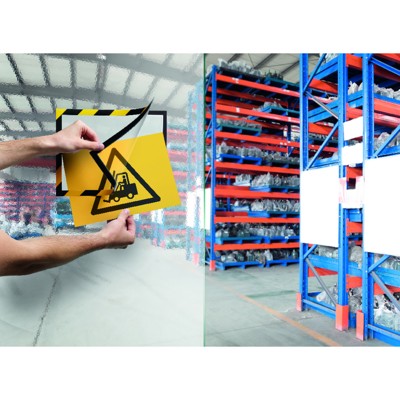 Magnetrahmen SECURITY A4 gelb/schwarz von Durable