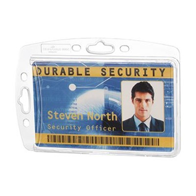 Namensschild 890519 85x54mm Kunststoff tr 10er-Pack von Durable