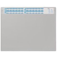 Durable - Schreibunterlage 65 x 52 cm (b x h) mit Folienauflage PVC/Polyurethan grau von Durable