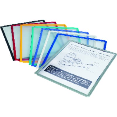 Sichttafeln graphit, Pckg. a 5 Stück von Durable