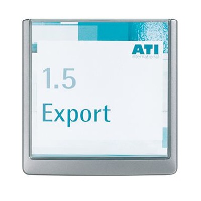 Türschild CLICK SIGN 486237 149x148,5mm graphit von Durable