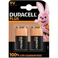 2 DURACELL Batterien PLUS E-Block 9,0 V von Duracell