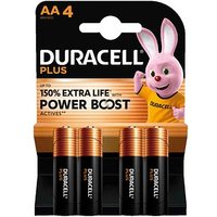 4 DURACELL Batterien PLUS Mignon AA 1,5 V 4 DURACELL Batterien PLUS Mignon AA 1,5 V von Duracell