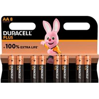 DURACELL Batterien PLUS Mignon AA 1,5 V - 8 Stück von Duracell