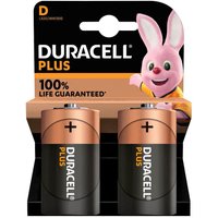 DURACELL Batterien PLUS Mono D 1,5 V - 2 Stück von Duracell