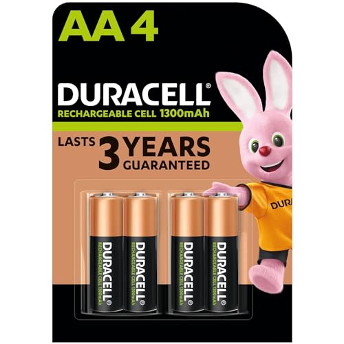 Duracell HR6 / DC1500 AA 1300 mAh-Batterien, 4er pack, Norme von Duracell