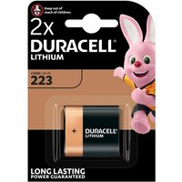 Duracell - 2x CR-P2 DL223 Lithium Batterie 6V 1,4Ah von Duracell