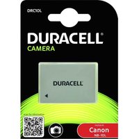 Duracell - DRC10L - Batterie - Li-Ion - 820 mAh - für Canon PowerShot G1 x, G15, G3 x, SX40 hs, SX50 hs, SX60 hs Duracell - DRC10L - Batterie - Li-Ion - 820 mAh - für Canon PowerShot G1 x, G15, G3 x, SX40 hs, SX50 hs, SX60 hs von Duracell
