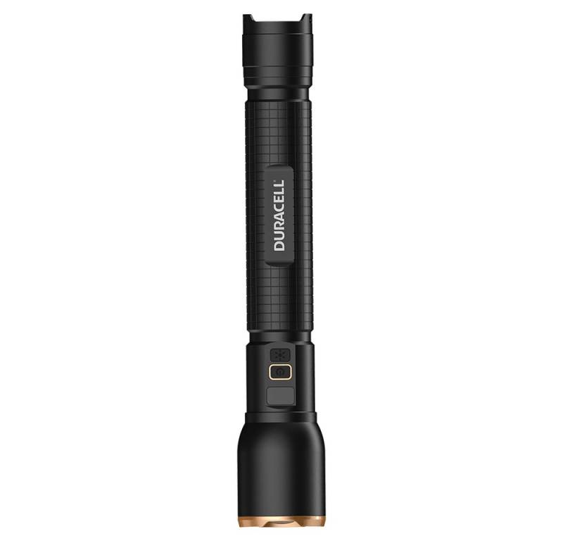 Duracell LED Taschenlampe DF6000R, aufladbar USB-C in & out von Duracell