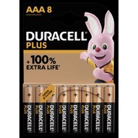 Duracell Plus-AAA K8 Micro (AAA)-Batterie Alkali-Mangan 1.5 V 8 St. von Duracell