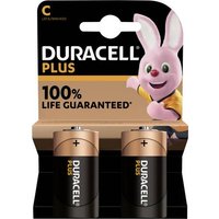 Duracell Plus-C K2 Baby (C)-Batterie Alkali-Mangan 1.5V 2St. von Duracell