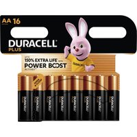 Duracell - Plus Power Boost MN1500 Mignon (AA)-Batterie 1.5 v 16 St. von Duracell