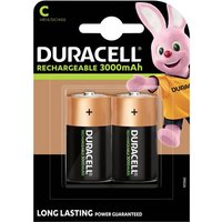 Duracell PreCharged Baby (C)-Akku NiMH 3000 mAh 1.2V 2St. von Duracell