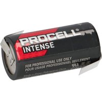 Duracell - Procell Intense CR123A Lithiumbatterie 3V 1600mAh Z-Lötfahne von Duracell