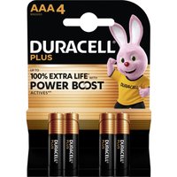Plus Power Boost Micro (AAA)-Batterie Alkali-Mangan 1.5 v 4 St. - Duracell von Duracell
