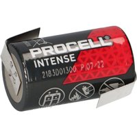 Procell Intense CR2 Lithiumbatterie 3V 920mAh Z-Lötfahne von Duracell