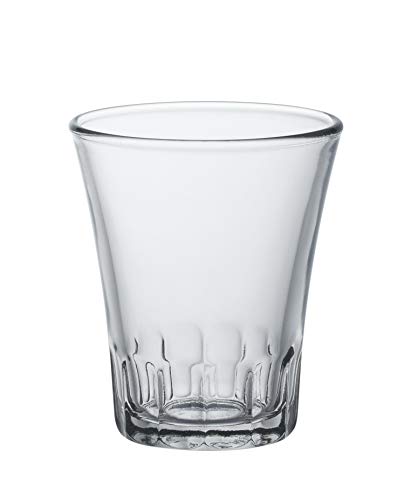 Duralex 1002AC04C0111 Amalfi Kaffeeglas, Teeglas, 90ml, Glas, transparent, 4 Stück von Duralex