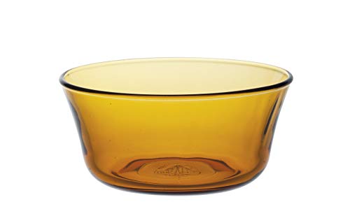 Duralex 2006DF06A1111 Lys Vermeil Schale, Salatschale, Schüssel, 10.5cm, 250ml, Glas, bernstein, 1 Stück von Duralex