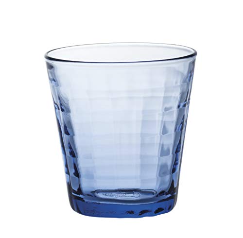 Duralex 22 cl Prisme Marine Glas, 4 Stück, blau von Duralex