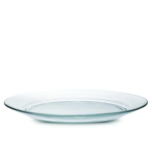 Duralex 3009AF06A1111 Lys Transparent Teller flach, 28cm, Glas, transparent, 6 Stück von Duralex