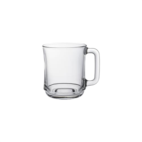 Duralex 4018AR06C1111 Lys Transparent Kaffeetasse, Kaffeebecher, 310ml, Glas, transparent, 6 Stück von Duralex