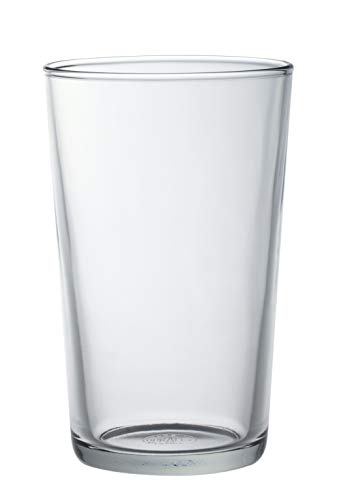 Duralex 1046AM24A1111 Unie Trinkglas, Wasserglas, Saftglas, 560ml, Glas, transparent, 24 Stück von Duralex