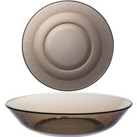 Duralex LYS SEPIA tiefer Teller braun 210 x 45 mm - 6er Set Duralex LYS SEPIA tiefer Teller braun 210 x 45 mm - 6er Set von Duralex
