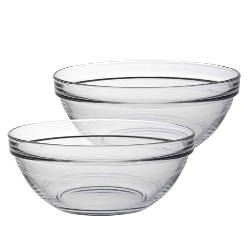 Duralex LYS Glas -Stapelschalen Für Die Küche, Portion - 17cm (7") - Pack Von 6 von Duralex