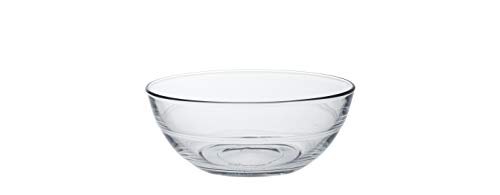 Duralex 2015AF06A1111 Lys Bol Schale, Salatschale, Schüssel, 14cm, 500ml, Glas, transparent, 1 Stück von Duralex