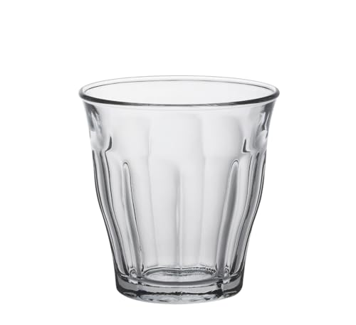 Duralex 1023AB06A0111 Picardie Six Trinkglas, Dessertglas, 90ml, Glas, transparent, 6 Stück von Duralex