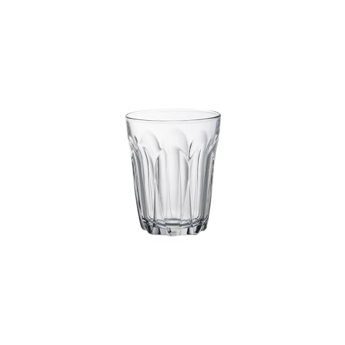 Duralex 1039AB06A0111 Provence Trinkglas, Wasserglas, Saftglas, 200ml, Glas, transparent, 6 Stück von Duralex
