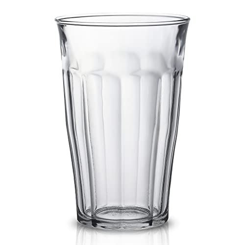 Duralex 1030AB06A0111 Picardie Six Trinkglas, Wasserglas, Saftglas, 500ml, Glas, transparent, 6 Stück von Duralex