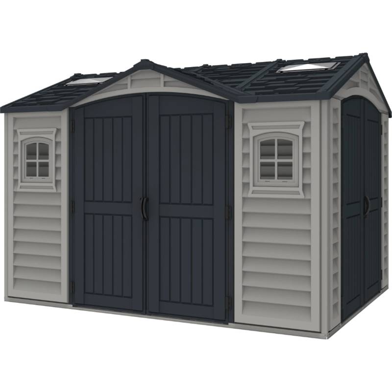 Duramax Kunststoff-Gerätehaus 3,3x 2,5m in Grau von Duramax