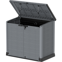 StoreAway 1200 L Aufbewahrungsbox 145 x 125 x 82,5 cm - Anthrazit DURAMAX 86630 von Duramax