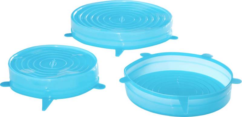 Durandal Silikondeckel 3er-Set groß blau von Durandal
