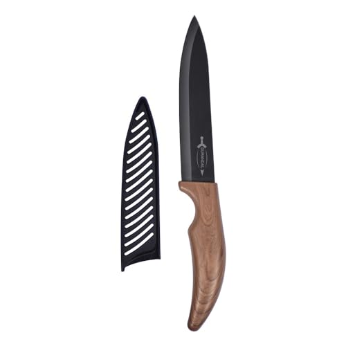 Durandal Légende Keramikmesser mit Schutzhülle - Küchenmesser - Brotmesser - Steakmesser - Kochmesser - Gemüsemesser - Fleischmesser - Japanisches Messer - Kitchen Knife - Scharfe Messer (12,8cm) von Durandal