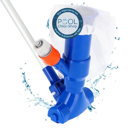 Duraol Vacuum Jet Vac Sauger mit 1,35m Telestange I Kleiner Pool Sauger nach Venturi-Prinzip I Poolreiniger zum Anschluss an Gartenschlauch I Poolroboter inkl. Filternetz zur optimalen Pool Reinigung Duraol Vacuum Jet Vac Sauger mit 1,35m Telestange I Kleiner Pool Sauger nach Venturi-Prinzip I Poolreiniger zum Anschluss an Gartenschlauch I Poolroboter inkl. Filternetz zur optimalen Pool Reinigung von Duraol