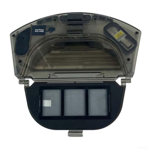 Durashmall 2-in-1-Mopp-Tankaufsatz mit großer Kapazität, Doppelfunktionalität, Wischtank, Montage für Imou Roboter-Staubsauger-Zubehör (schwarz) von Durashmall