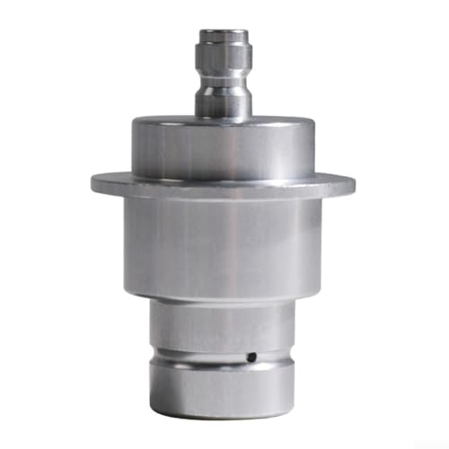 Durashmall Aluminium-CO2-Adapter für SodaStream für Terra Sprudelwassermaschinen, Schnellanschluss, Kohlendioxid-Tankanschluss für mehrere SodaMaker-Modelle (Silber) von Durashmall