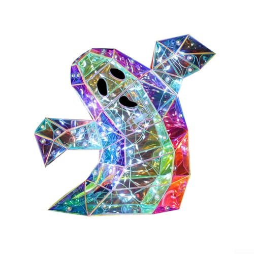 Durashmall Buntes prismatisches LED-Halloween-Dekoration, batteriebetrieben, tragbar, gruseliges Nachtlicht für Schlafzimmer, Party oder Bad, schillerndes Haustier-Ornament Durashmall Buntes prismatisches LED-Halloween-Dekoration, batteriebetrieben, tragbar, gruseliges Nachtlicht für Schlafzimmer, Party oder Bad, schillerndes Haustier-Ornament von Durashmall